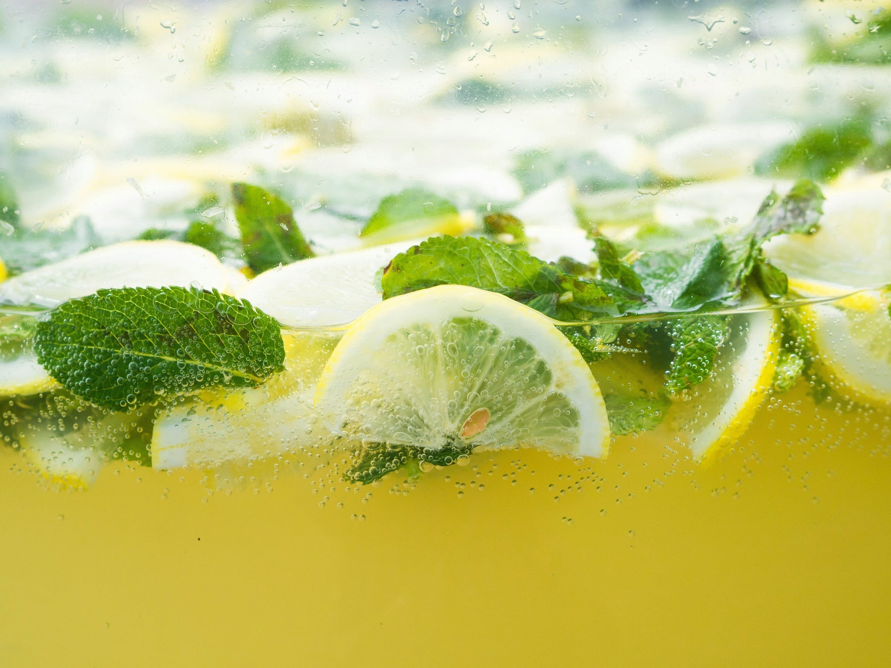 Erfrischende Zitronenlimonade