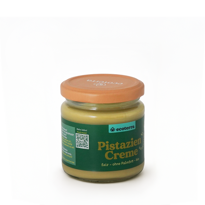 ecoterra Bio Pistazien Creme | 42% Pistazien | glutenfrei | Fair | 180 g