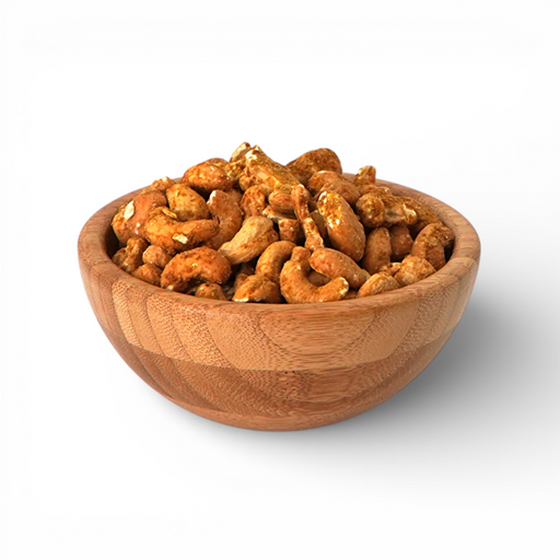 Bio Cashewkerne geröstet, mit Curry, fair gehandelt