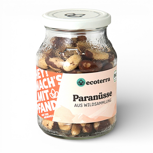 Bio Paranüsse Wildsammlung naturbelassen, fair gehandelt - 280 g | inkl. 15ct Pfand