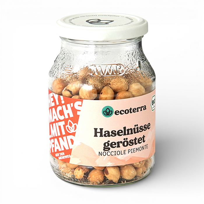 Bio Haselnüsse geröstet (Nocciole Piemonte) - 220 g | inkl. 15ct Pfand
