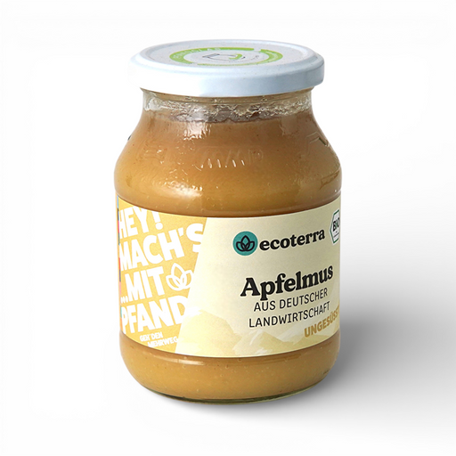 Bio Apfelmus ungesüsst -  500 g | inkl. 15ct Pfand