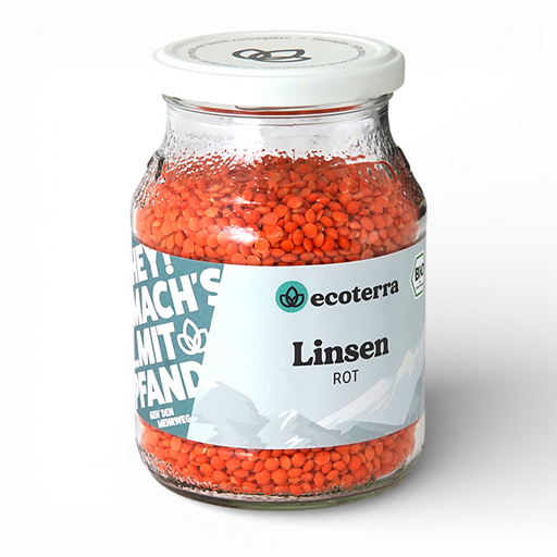 Bio Linsen rot | 400 g | inkl. 15ct Pfand