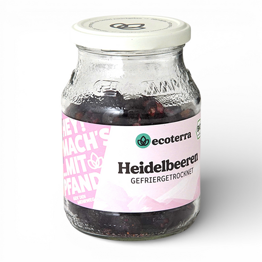 Bio Heidelbeeren gefriergetrocknet  - 40 g | inkl. 15ct Pfand