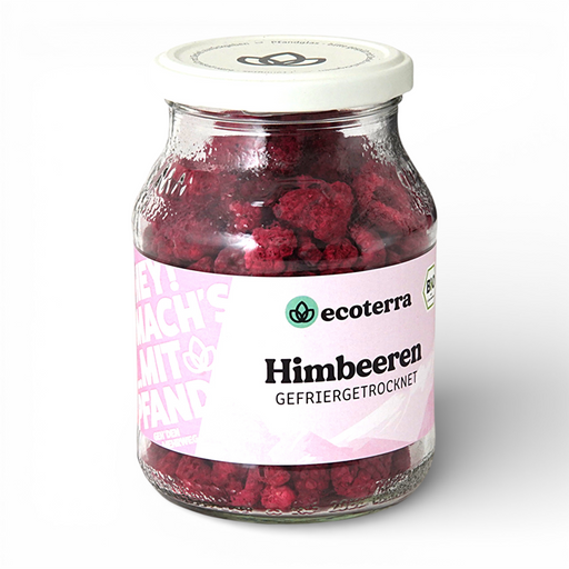 Bio Himbeeren gefriergetrocknet | 45 g | inkl. 15ct Pfand