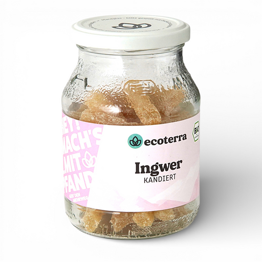 Bio Ingwer kandiert  | 200 g | inkl. 15ct Pfand
