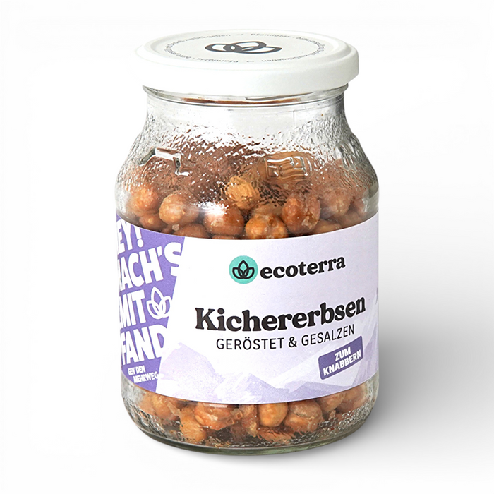Kichererbsen geröstet & gesalzen | 190 g | inkl. 15ct Pfand