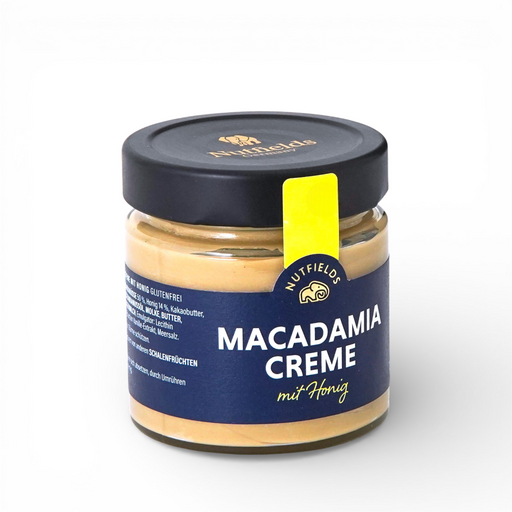 Nutfields Macadamia Honig Creme, 50% Macadamianüsse