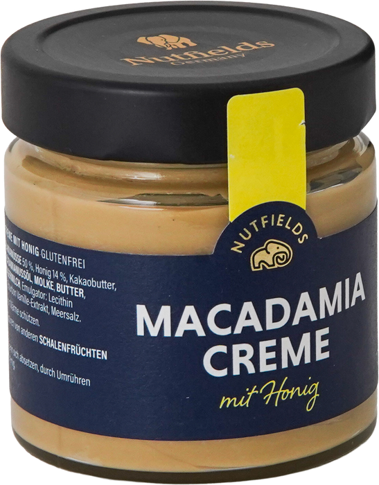 Nutfields Macadamia Honig Creme | 50% Macadamianüsse