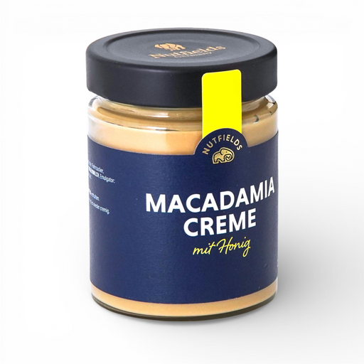 Nutfields Macadamia Honig Creme, 50% Macadamianüsse