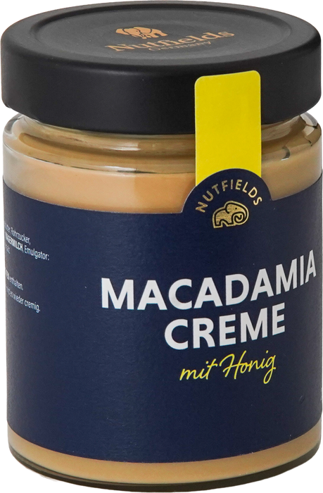 Nutfields Macadamia Honig Creme | 50% Macadamianüsse