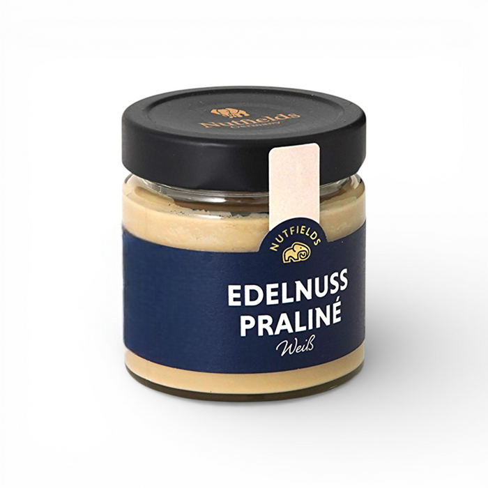 Nutfields Bio Edelnuss Praliné weiß - 175 g