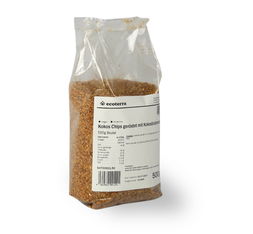 Kokos Chips geröstet mit Kokosblütenzucker | 500 g