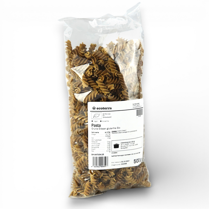 Bio Erbsen grün Pasta | 500 g
