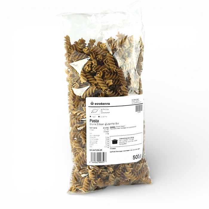 Bio Erbsen grün Pasta - 500 g