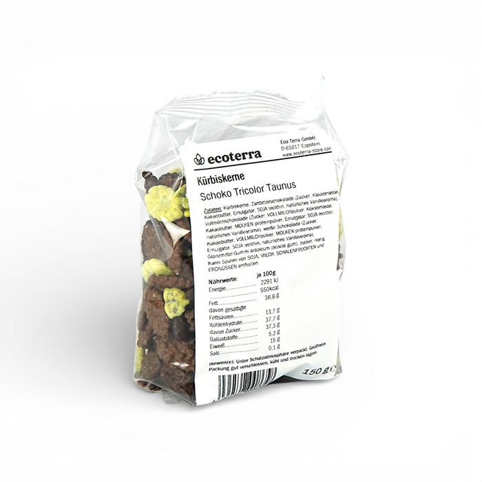 Kürbiskerne Schoko Tricolor Taunus | 150 g