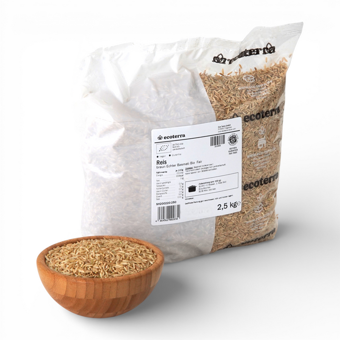 Bio Brauner Basmati Reis