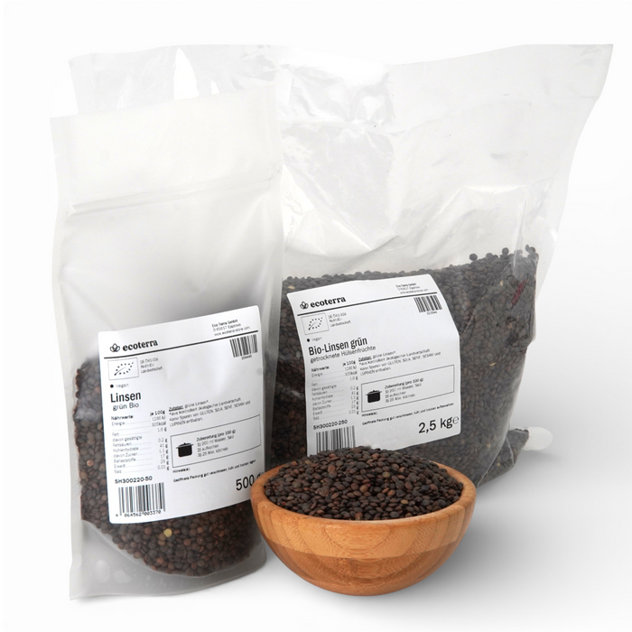 Bio Grüne Linsen