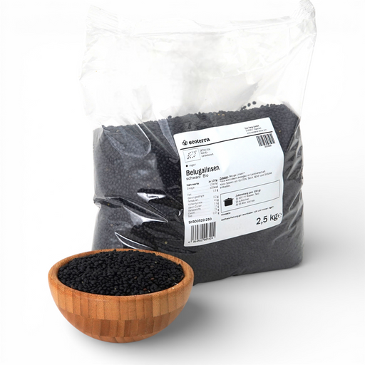 Bio Schwarze Belugalinsen