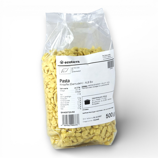 Bio Knöpfle (Eiernudeln) - ALB | 500 g