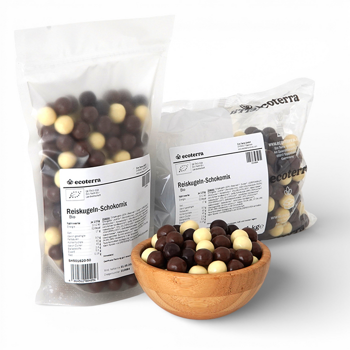 Bio Reiskugeln  Schoko Mix
