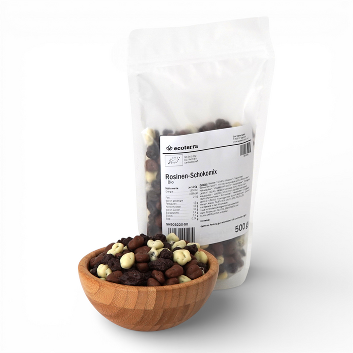 Bio Rosinen Schoko Mix - 500 g