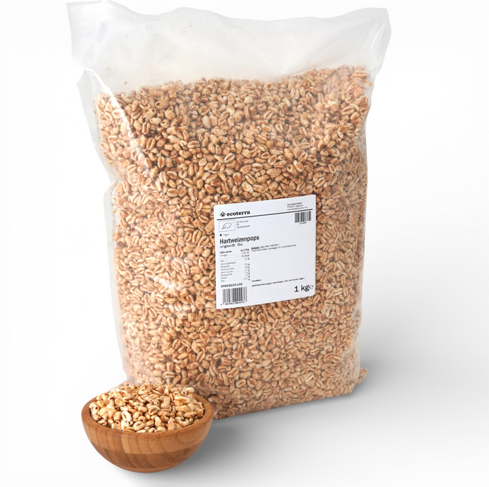 Bio Weizen Pops, ungesüßt