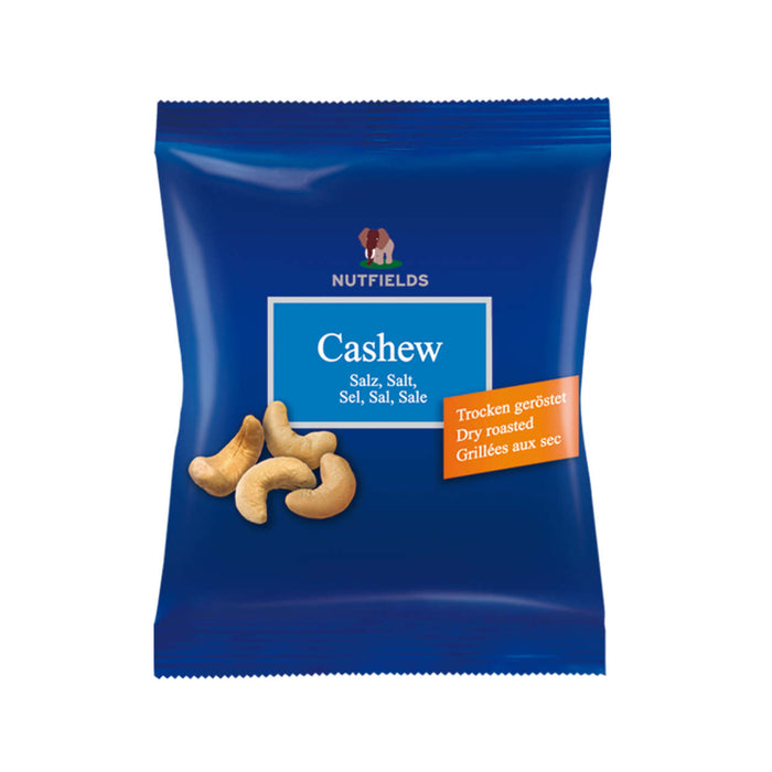 Nutfields Cashewkerne | geröstet & gesalzen | vegan | 80 g