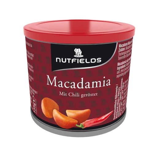 Nutfields - Macadamia-Nüsse mit Chili geröstet |135g