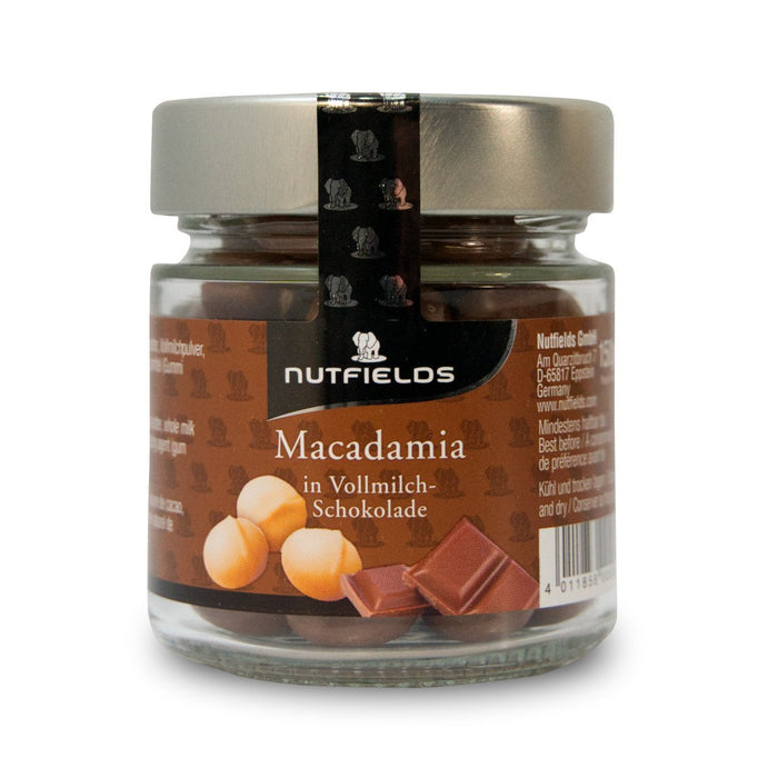 Nutfields Macadamia | in Vollmilchschokolade | 150 g