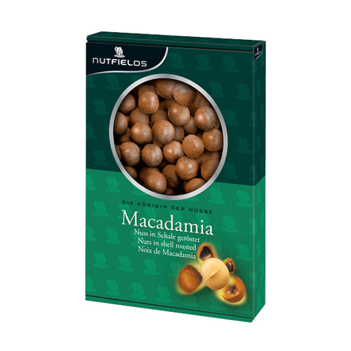 Nutfields Macadamia in Schale | geröstet | Nachfüllpack | 500g