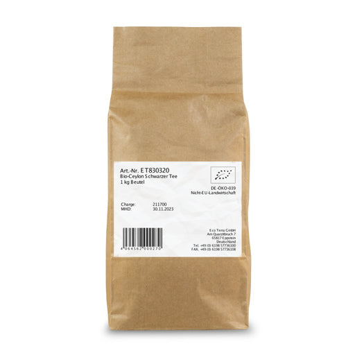Ecoterra - Bio Ceylon Schwarzer Tee | 1 kg