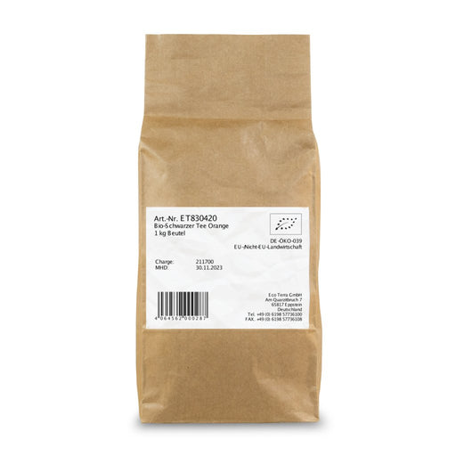 Bio Schwarzer Tee | Orange | 1 kg