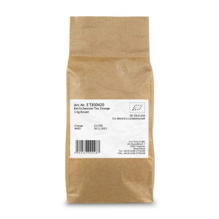 Bio Schwarzer Tee | Orange | 1 kg