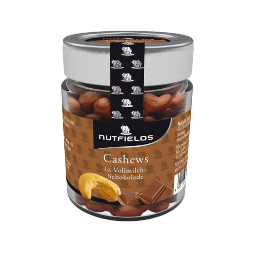 Nutfields Cashewkerne in Vollmilchschokolade | Fair | 150 g