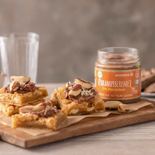 ecoterra Bio Paranuss Creme, 57% Paranüsse, vegan, fair gehandelt -  180 g